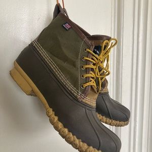 Rare Limited Edition L.L. Bean x Flow Fold Bean Boots Duck Boots Women Size 9.5